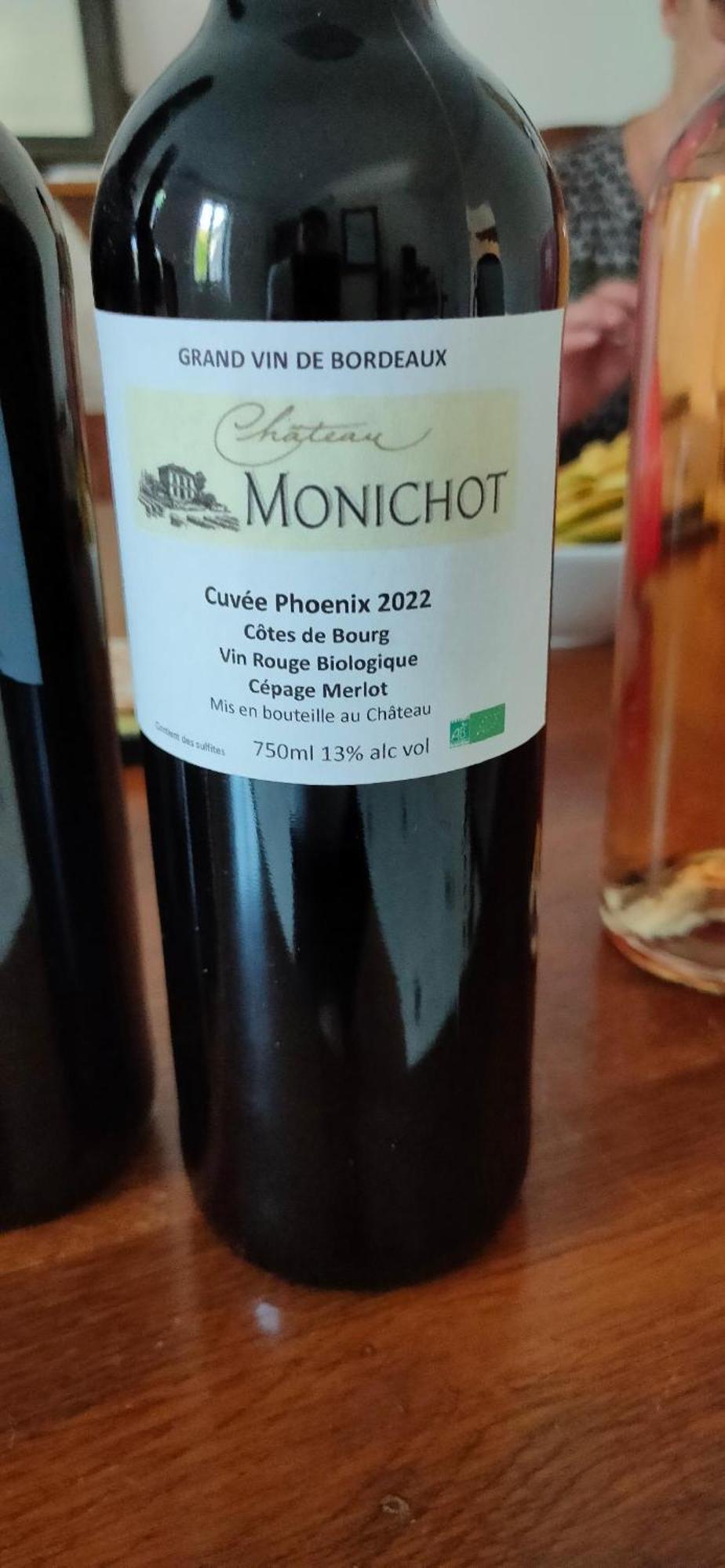 Chateau Monichot Organic Vineyard Tauriac  Eksteriør billede